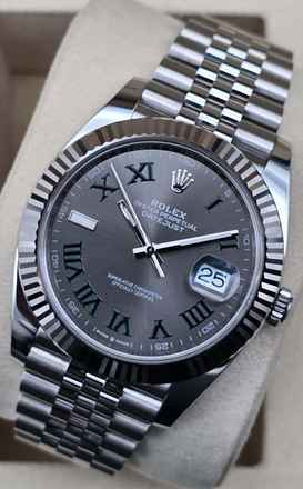  Rolex Datejust 41 41mm 126334-0022 Wimbledon Jubilee Very Good Condition Full Set 3-2025 