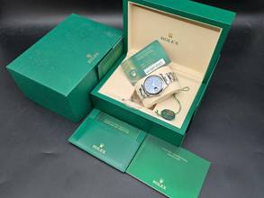 Thumbnail von Rolex Datejust 36 36mm 126200 Blue Dial - Oyster Bracelet Like New Condition Full Set 4-2025