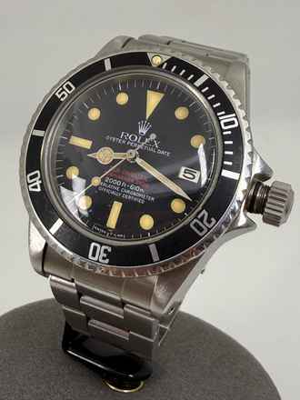  Rolex Sea-Dweller Double Red Sea-Dweller Watch Only Stunning Original Dial! 