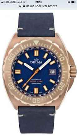  Delma Shellstar Bronze Edition Blue 
