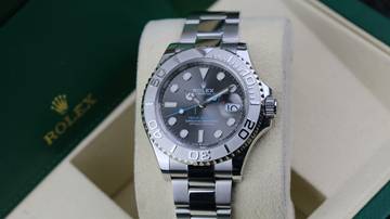 Thumbnail von Rolex Yacht-Master 40 Rhodium - like New - Fullset - 11/2022