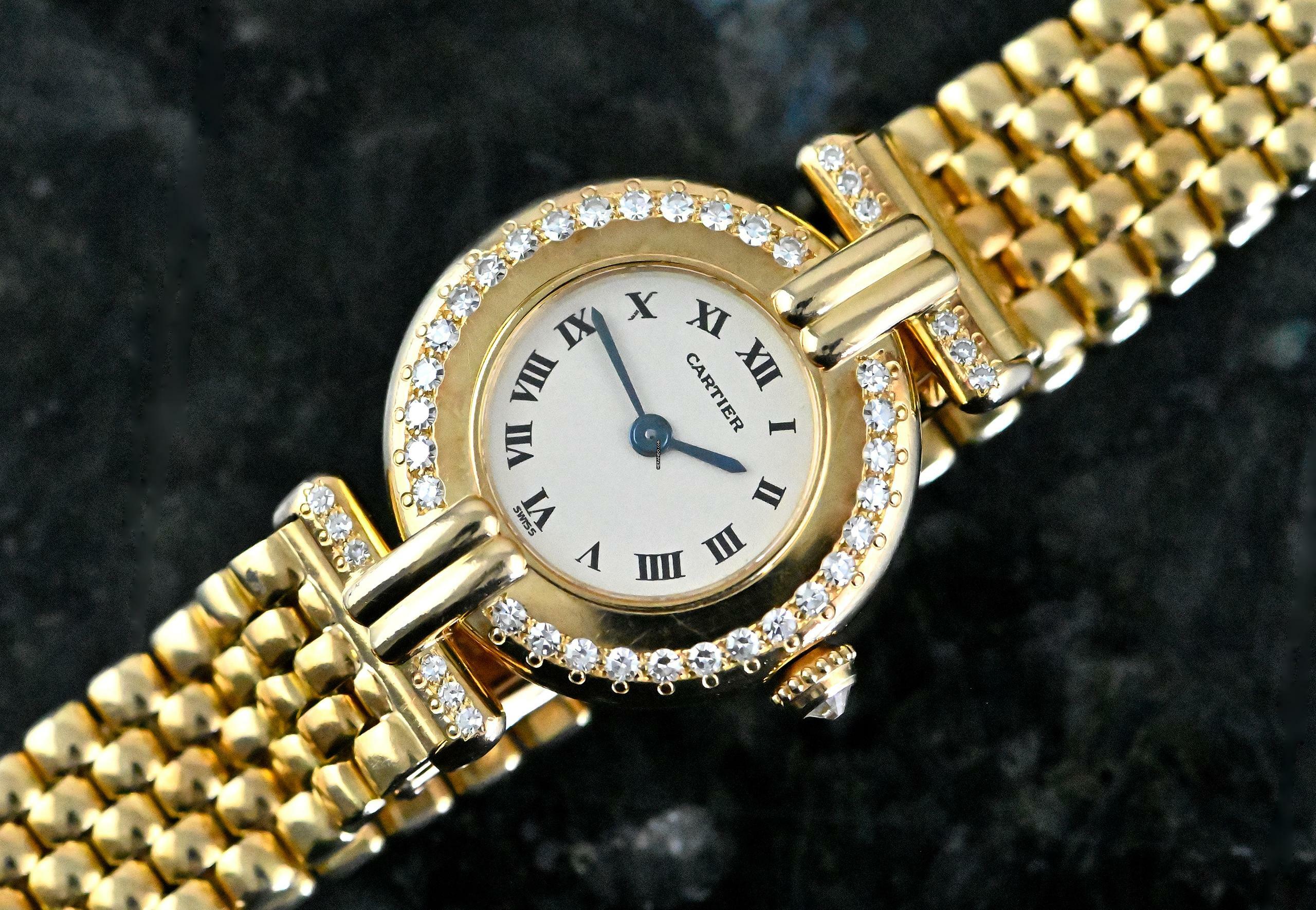 Cartier Colisee Diamond | 8057911 | Yellowgold | with orig. gold bracelet