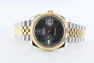 Thumbnail von Rolex Datejust 41 Ref.126333//Jubilee//Wimbledon Dial//#756