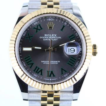  Rolex Datejust 41 Ref.126333//Jubilee//Wimbledon Dial//#756 