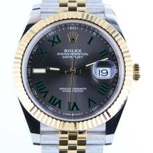 Thumbnail von Rolex Datejust 41 Ref.126333//Jubilee//Wimbledon Dial//#756