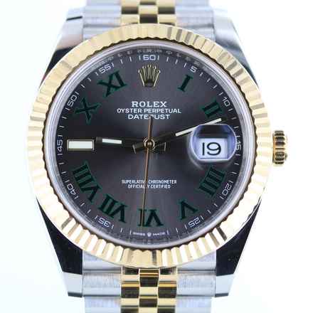  Rolex Datejust 41 Ref.126333//Jubilee//Wimbledon Dial//#756 
