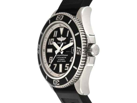  Breitling Superocean 42 Ref.A17364-0118 2011 Full Set sehr gut Vintage Superocean Kautschuk Faltschließe 