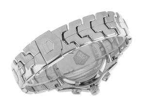 Thumbnail von TAG Heuer Link Lady Ref.CJF1314.BA0580 2010 Full Set sehr gut Vintage Link Lady Chronograph Diamanten Perlmutt