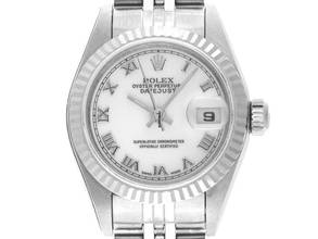 Thumbnail von Rolex Lady-Datejust Ref.79174 2000 Full Set sehr gut Vintage Datejust Lady Stahl 18kt Weißgold