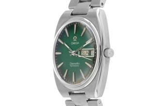 Thumbnail von Omega Seamaster Automatic Day-Date Ref.166.0213.1 1977 original Box sehr gut Vintage Seamaster Day-Date Automatic Green Dial