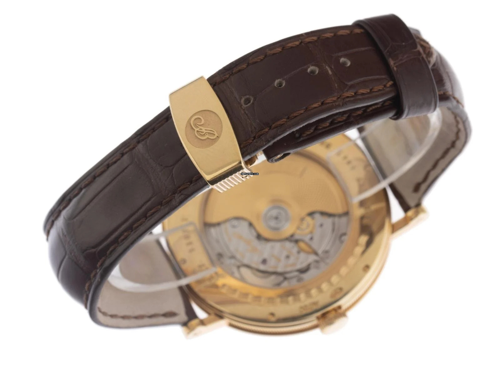 Thumbnail von Breguet Classique Ref.5207BA129V6 2017 Full Set wie Neu Classique 18kt Gelbgold 93g Krokoleder Faltschließe