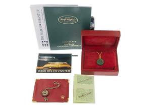 Thumbnail von Rolex Oyster Perpetual Lady Date Ref.6517 1970 Box&Beschreibung sehr gut Vintage Oyster Perpetual Date Lady open 6/9