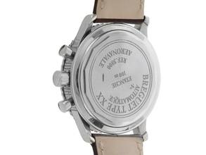 Thumbnail von Breguet Type XX - XXI - XXII Aeronavale Flyback Ref.3800ST929W6 2018 Full Set wie Neu Vintage Type XX Aeronavale Flyback Krokoeder Faltschließe