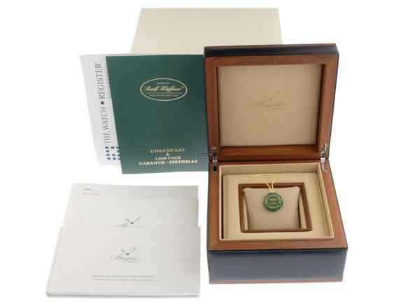  Breguet Type XX - XXI - XXII Aeronavale Flyback Ref.3800ST929W6 2018 Full Set wie Neu Vintage Type XX Aeronavale Flyback Krokoeder Faltschließe 