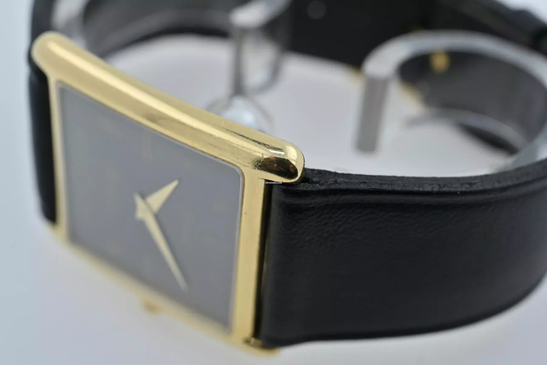 Thumbnail von Piaget Jumbo Tank Ultra Thin Automatic 18k yellow gold LC100 Vintage