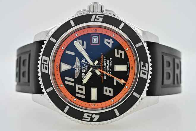  Breitling Superocean 42 A17364Y4/BA89 Limited Edition 2000pcs Orange 