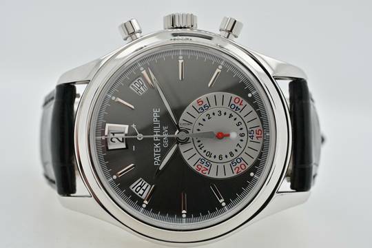  Patek Philippe Annual Calendar Chronograph Jahreskalender 950pt Platin Platinum Chronograph 5960P-001 Service 2026 