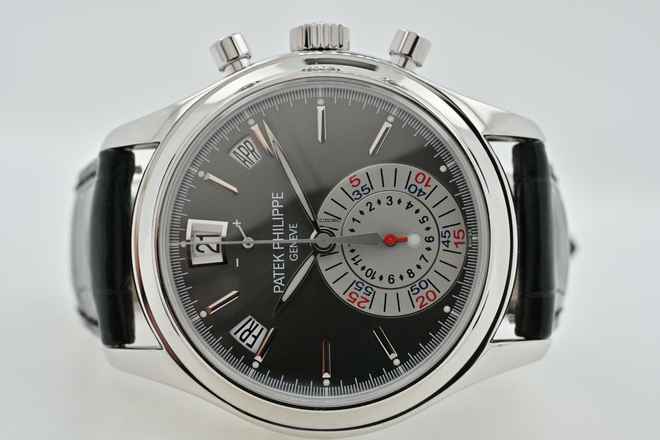  Patek Philippe Annual Calendar Chronograph Jahreskalender 950pt Platin Platinum Chronograph 5960P-001 Service 2026 