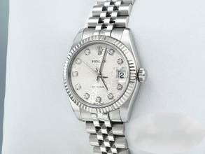 Thumbnail von Rolex Datejust 31 31mm 178274 2010 Stahl Weissgold 750 Diamanten Automatik Stainless Steel 18kt White Gold Jubilé-band Chronometer Oyster