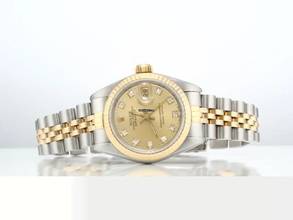 Thumbnail von Rolex Lady-Datejust Edelstahl Gelbgold 750 Diamanten Automatik Gold Stahl Damen