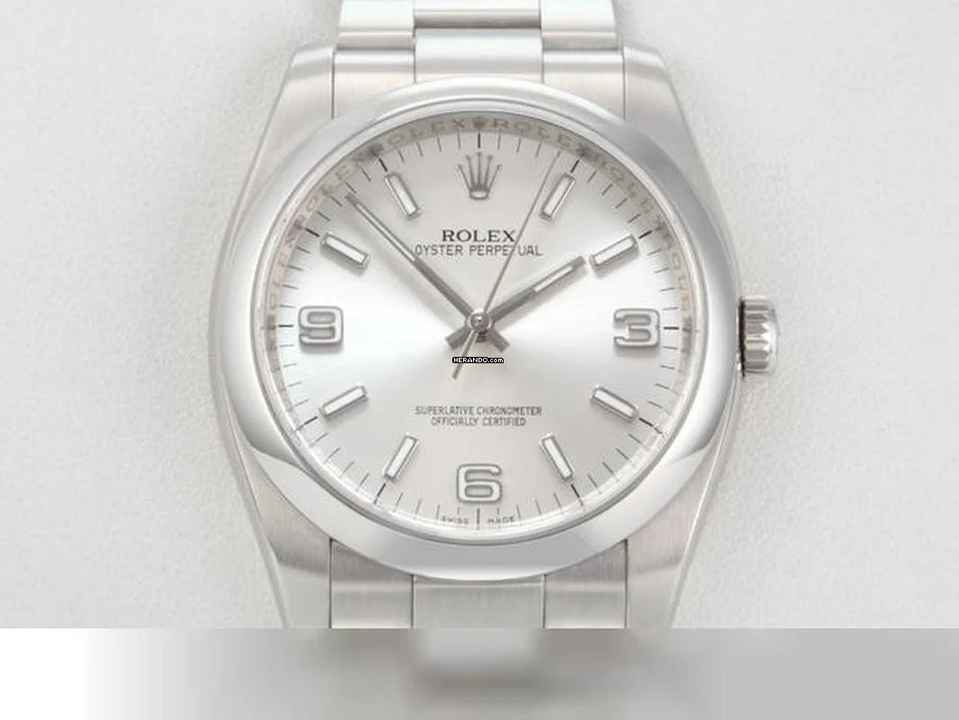  Rolex Oyster Perpetual 36 36mm 116000 2016 Edelstahl Automatik Stahl 