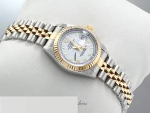 Thumbnail von Rolex Lady-Datejust Edelstahl Gelbgold 750 1997 Automatik Gold Stahl Damen