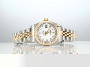 Thumbnail von Rolex Lady-Datejust Edelstahl Gelbgold 750 1997 Automatik Gold Stahl Damen