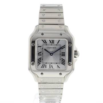  Cartier Santos Small Steel Silver Dial New '25 