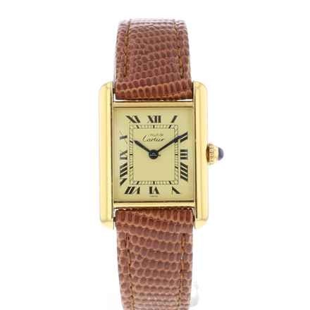 Cartier Tank Vermeil Must PM 