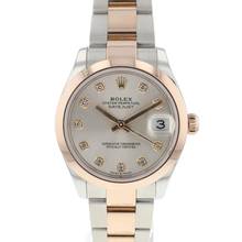 Thumbnail von Rolex Datejust 31 Steel/Everose Silver Diamond Dial