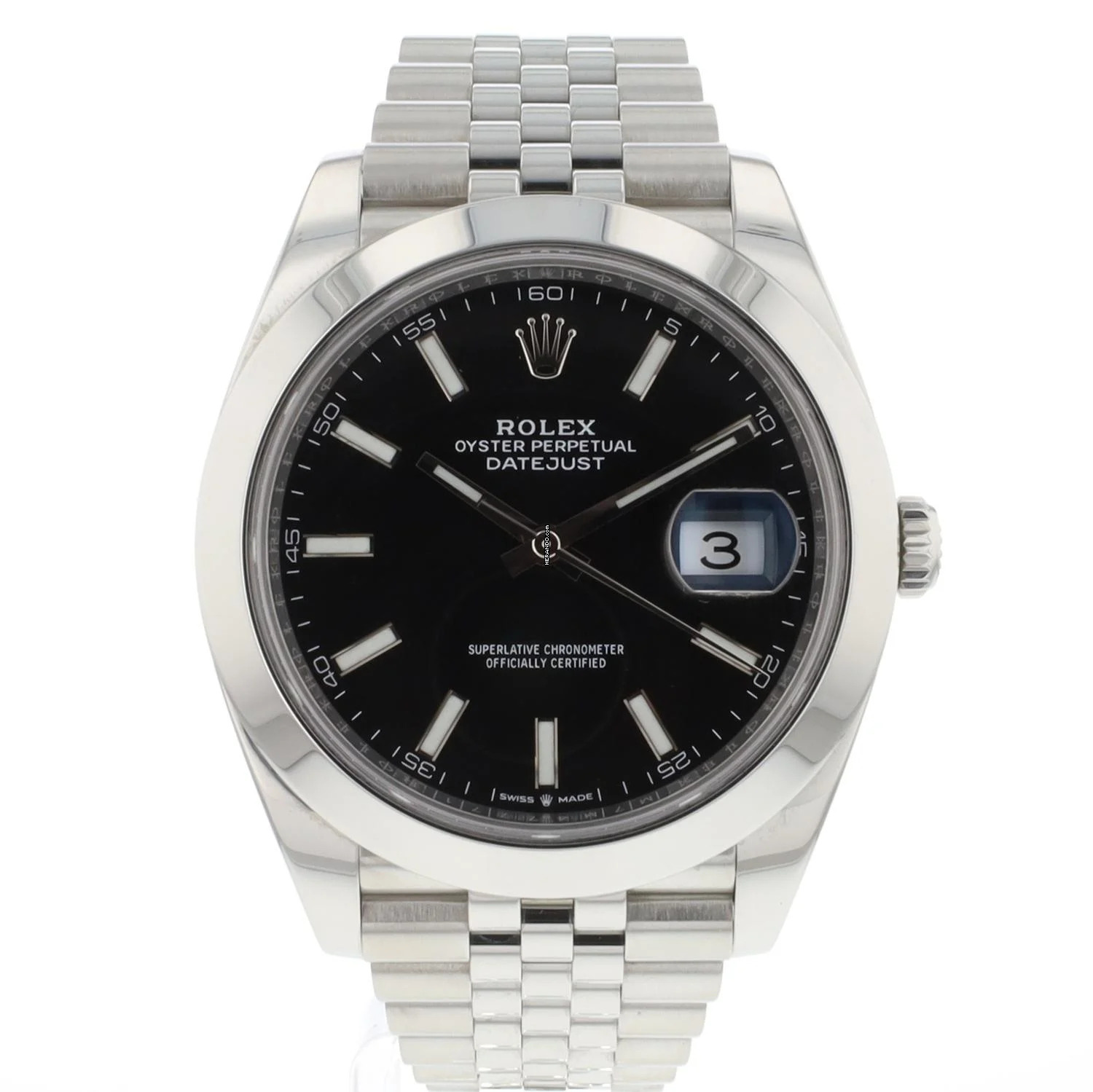 Rolex Datejust 41 Jubilee Black Dial