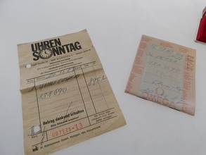 Thumbnail von Omega De Ville Herrenuhr im Full Set nahezu N.O.S v 1987 incl Erstkaufrechnung seltene Version mit 18 Karat massiv Gelbgoldlünette