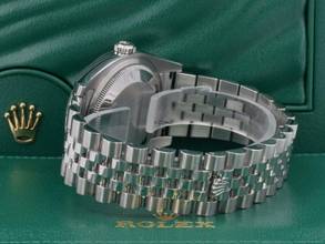 Thumbnail von Rolex Datejust 36 116234 White Jubilee Dial With Big Diamonds - Full Set 36mm