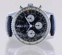 Thumbnail von Breitling Navitimer 41 mm Klassiker Twin Jet Chronograph Venus 178 rar Vintage