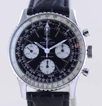 Breitling Navitimer 41 mm Klassiker Twin Jet Chronograph Venus 178 rar Vintage 