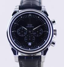 Thumbnail von Omega De Ville Co-Axial Chronograph Date black Dial Automatic 41mm Dresswatch