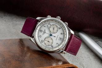 Thumbnail von Longines Chronograph SwissAir Exclusive No.3 Stahl Automatik Ref. L2.612.4