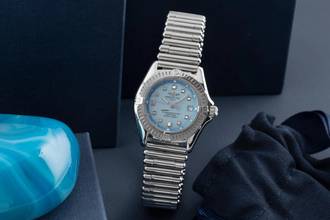 Thumbnail von Breitling Callistino Lady Datum Perlmutt Edelstahl Quarz Damenuhr Ref. A72345