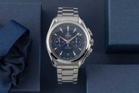  Omega Seamaster Aqua Terra GMT Chronograph Stahl Automatik 231.10.43.52.03.001 