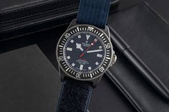 Thumbnail von Tudor Pelagos FXD Alinghi Red Bull Racing Carbon Ref.25707KN-0001 B&P 2023