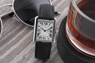 Thumbnail von Cartier Tank Solo Edelstahl Quarz Unisex Ref. WSTA0030 Papiere 2018