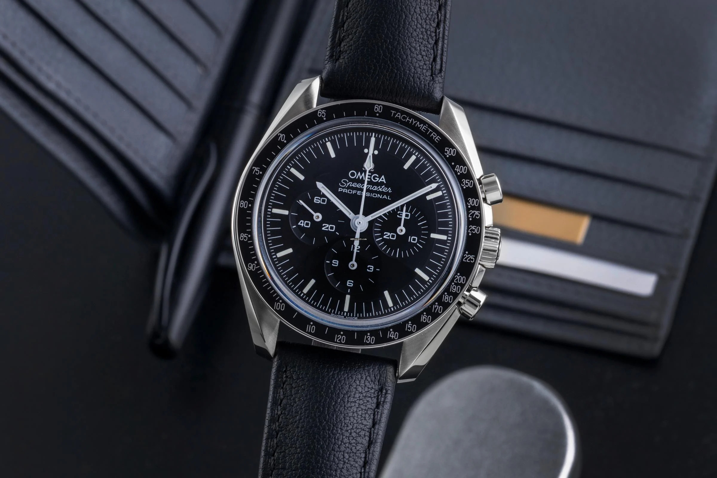  Omega Speedmaster Professional Moonwatch Handaufzug Ref. 310.32.42.50.01.002 B&P 