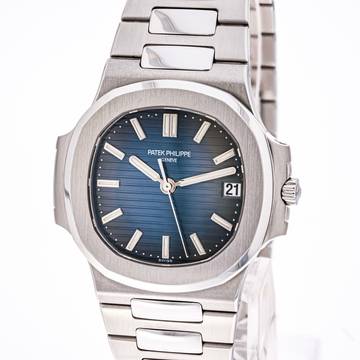  Patek Philippe Nautilus Blue 38 – 5800/1A-001 – like NEW – 2008 Full Set 