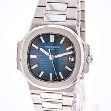 Thumbnail von Patek Philippe Nautilus Blue 38 – 5800/1A-001 – like NEW – 2008 Full Set
