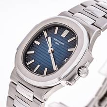 Thumbnail von Patek Philippe Nautilus Blue 38 – 5800/1A-001 – like NEW – 2008 Full Set