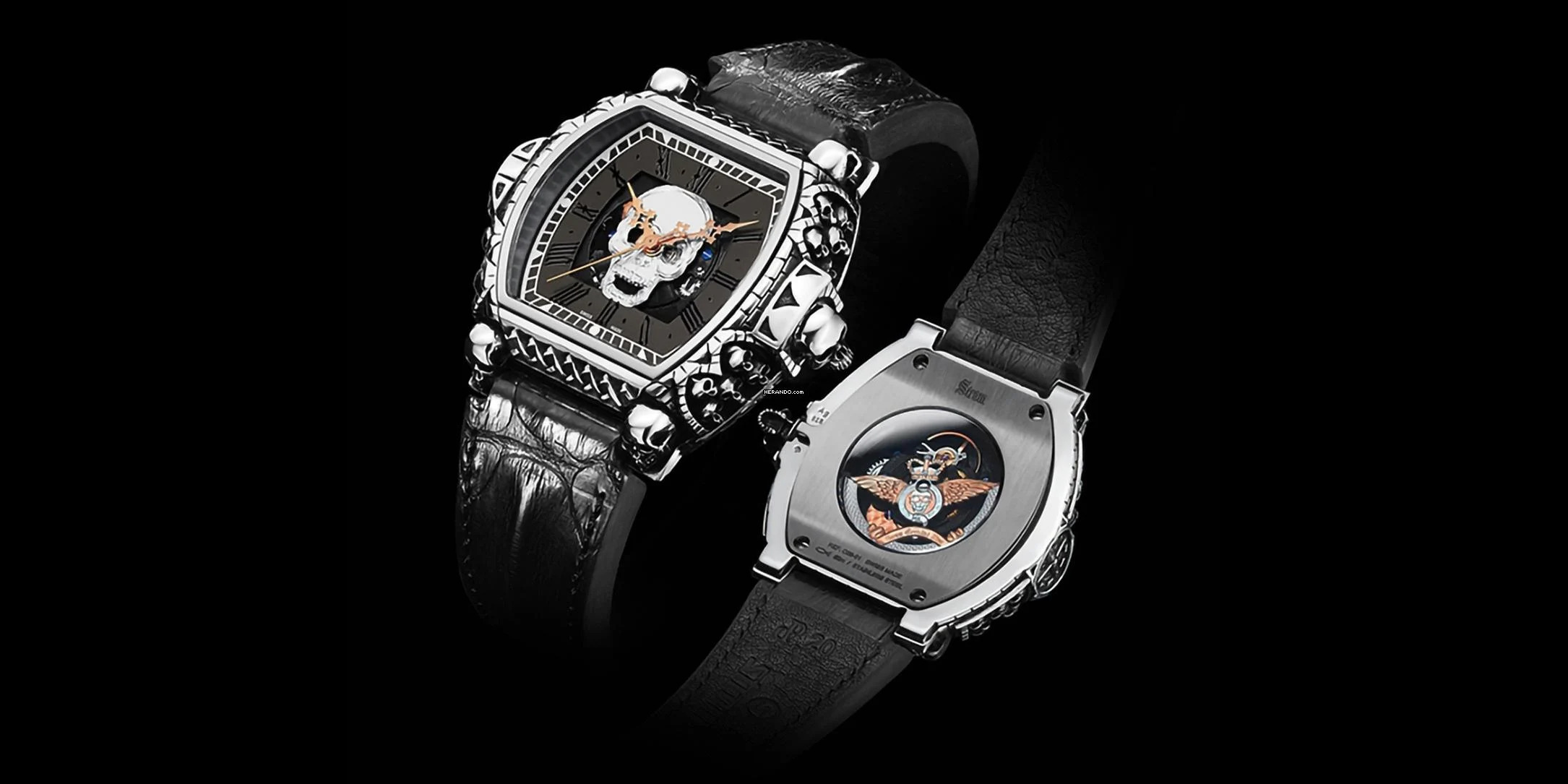 Strom Agonium Memento Mori – Carpe Diem Skeleton Skull Limited Edition 9 Pieces