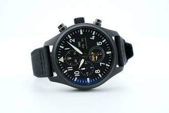 Thumbnail von IWC Fliegeruhr Chronograph Pilot Chronograph Edition Royal Maces 44,5mm - Black Ceramic - IW389107 2022