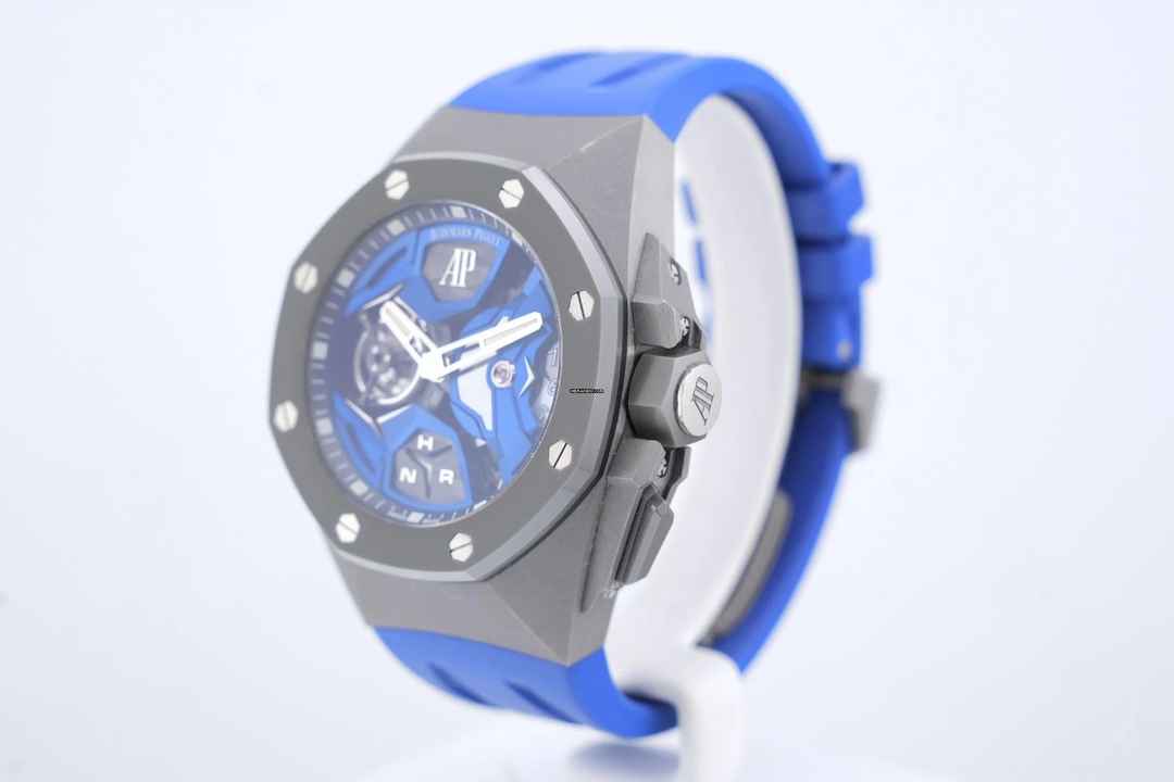  Audemars Piguet Royal Oak Concept 44mm Blue Flying Tourbillon GMT - 26589IO.OO.D030CA.01 2022 