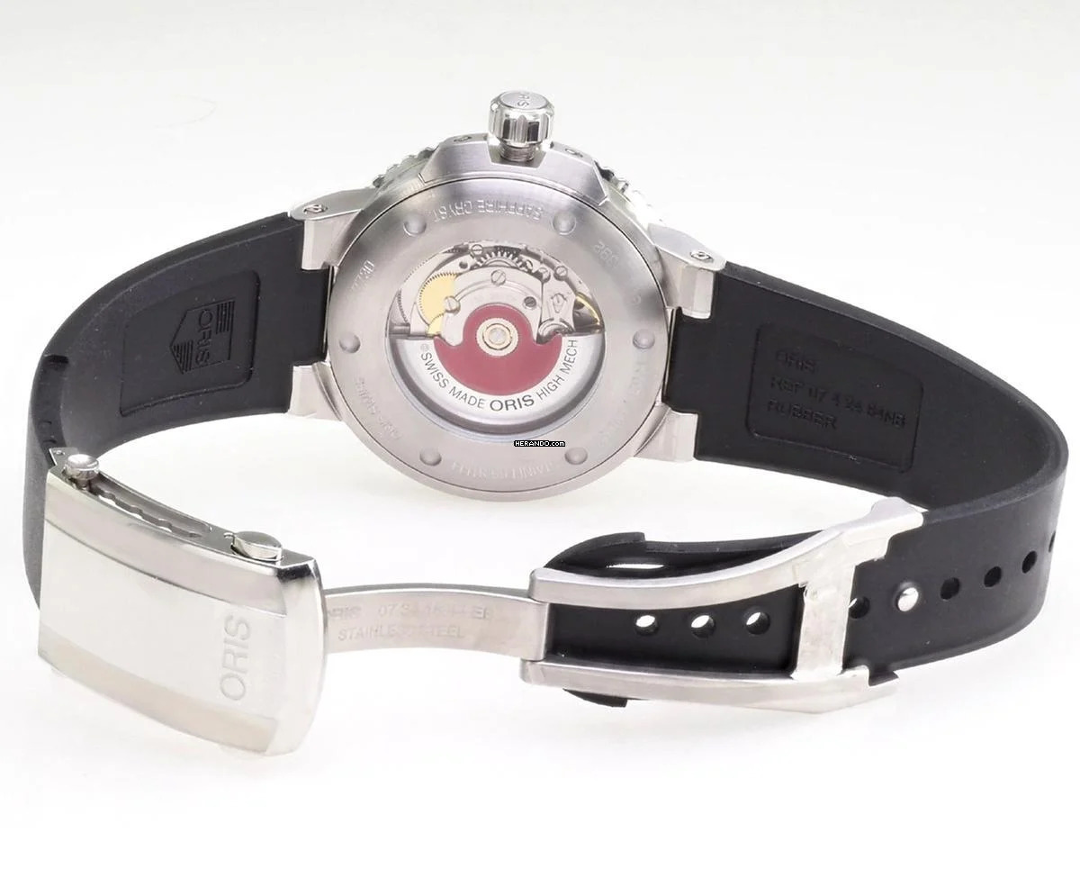 Thumbnail von Oris Aquis Date 01 733 7730 4135-07 4 24 64EB Aquis Date Automatik 40 mm Ø