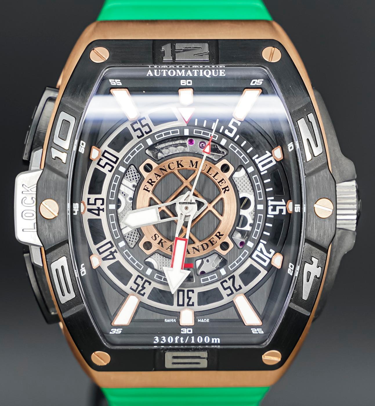  Franck Muller Skafander Rosegold 